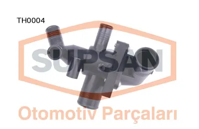 SUPSAN TH0004 Termostat Gövdeli Komple 88°c  Transit V348 2.4 Td... 1432394 QTH944K FTK444 6C1Q8A586BD 92883 6C1Q9K478BD 9091603062 ADT39205 VTL01 78238S