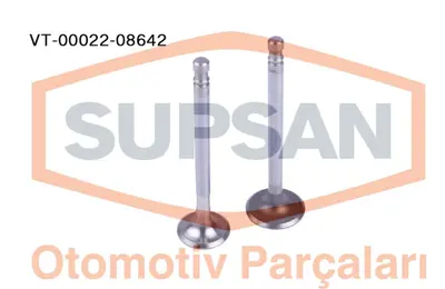 SUPSAN VT-00022-08642 Supap Takim Fiat Traktör 415-615 1662 561286 4579416 3451 V91701 R3451SNT VL016500 3452 V91702 2320