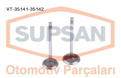 SUPSAN VT-35141-35142 Supap Takim Perkins Mf 250 (Eng. 903.27) Mf 260-26... 6358 3142A091 R6358RCR VL178700 3142H042 VL178600 3142H007 R6357RCR