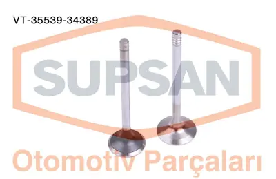 SUPSAN VT-35539-34389 Supap Takim Khd 1011 Turbo 4170899 4178158 2108184 99VA31121100 22150 2779INTERVALVES 20940510111 V94529 2779039 1456OSVAT