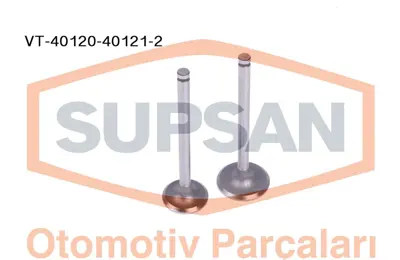 SUPSAN VT-40120-40121- Supap Takim Perkins Mf 65 (Eng. 4.203) 4 Silindir IN 31431281K EX 31431271K