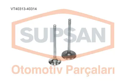 SUPSAN VT40313-40314 Subap Emme-Egzoz Astra-Corsa 1.4 641015 R4636SCR ZEF957 40917384 V91959 560327 11VE30822000 551083B 90409992 2790032