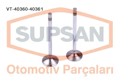 SUPSAN VT-40360-40361 Supap Takim Man Fortuna Mega Otobüs – Tga 410 Kamy... 51041010547 VL163500 25300 R6331BMCR 313003 51041010482 6331BMCR 3373039 V98055 V94801
