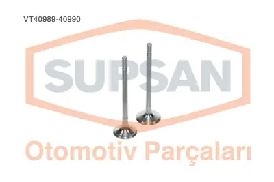 SUPSAN VT40989-40990 Subap Emme-Egzoz A4-A5-A6 3.0tdi 24v-A8 3.0tdi 24v... 059109601G 059109611K