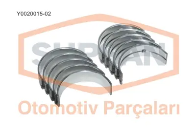 SUPSAN Y0020015-02 Ana Yatak (0.50) Renault R11 Flash 1.7 R9 Kangoo 1... 35925J 21HS20010000 359253 7700740980 7700740984 359263 MB5180AM H10805STD 7701349570 35926J