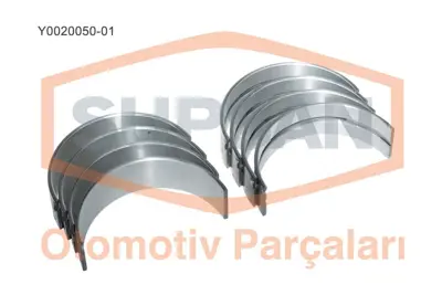SUPSAN Y0020050-01 Yatak Ana Fiat Traktör 480 3 Silindir 2995992 1901803 2996969 5006013958 2991501 1901806 724550STD 724547STD 1909459 1901807