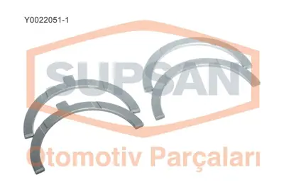 SUPSAN Y0022051-1 Yatak Ay Fiat Traktör 480 3 Silindir E.M. 1909499 AEW95076STD TW334S 1901378 1900756 TW255AM TW334SSTD 7AS20341000 1901377 60076AFFSTD
