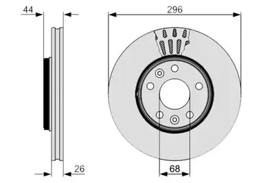 TRW DF6184 Ön Fren Aynasi Renault Laguna Iii 07>15 Megane ... 402060002R 203981 311025520 8DD355116161 60943942 RD00705 16155210041 812025156C 402066813R BD4668