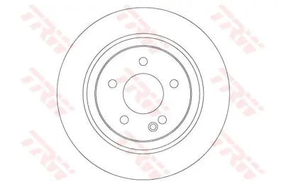TRW DF6788S Fren Diski Arka Mercedes Vito W447 14> A4474230412 986479D12 MDC2658 4474230012 55727 24011202131 DF6788S BG4811C 4474230412 A4474230012