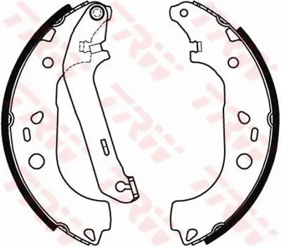 TRW GS8471 Arka Pabuç Balata Transit Tourneo Connect 1.8 1.8d... 11142120995 2T142200AC H9660 417000 8550 1365486 BB1327A1 1040151 BS1150 5184716