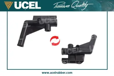 ÜÇEL 65537 Su Borusu Vw Crafter 2.5tdi 30-35 (2e)30-50 Panelv... 076121085A