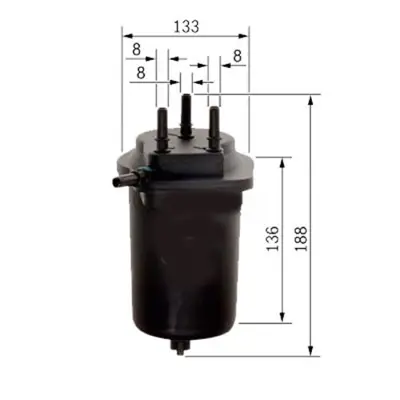 UFI 2401400 Yakit Filtresi Megane Ii 02>08 Scenic Ii 03>... EFF164 8200186217 4805 KL432 450906469 H270WK MGC1684 110262 PS9801 V460081