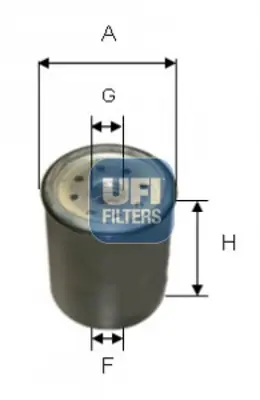 UFI 2406800 Yakit Filtresi S4068NR