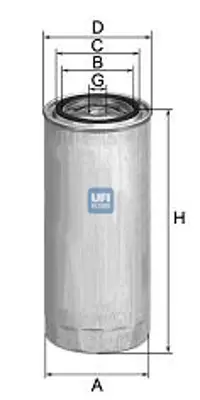 UFI 2430600 Yakit Filtresi S0510NR