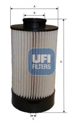 UFI 2607200 Yakit Filtresi C513 E423KPD206 F026402099 HDF668 PE8783 S6072NE