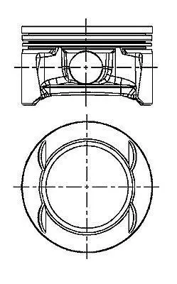 YENMAK 31-03443-040 Motor Piston-Segman (0.40) Taunus 2000 79HM6102LA 80HM6102LA 1590125 6092915 18755V2225MM 8720661710