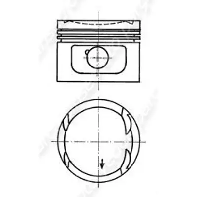 YENMAK 31-04601-025 Motor Piston-Segman (0.25) 325i 11251722492 11251713193 47901980 800001921000 40834420 870260000 8121N0 11251713179 11251713192 R66480STD
