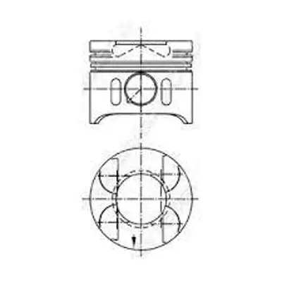 YENMAK 31-04718-100 Motor Piston-Segman 1.00 C200 Cdi-E220 Cd-E200 Cdi... 6110301417 6110301217 A6110301217 A6110301417 A6120300417 6120300417 6110301317 6110300717 A6110301117 110613
