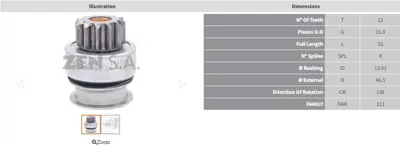 ZEN 2022 12 Dis Chyrsler Cruiser 2.2 Crd-Jeep Grand Cheroke... B2137 B62534900A 333127 B65534900A B62534900B BR7034900E A67733GL A2137 BR7034900D 11148