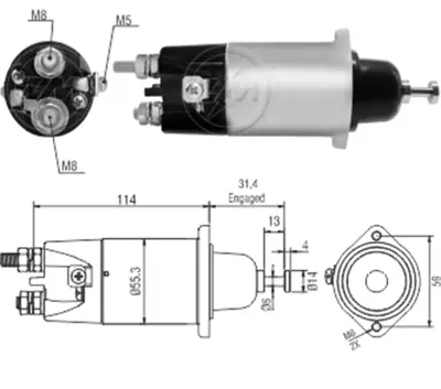 ZM 2898 24v Mitsubishi Bus-Fuso-Truck SB201 234871 M371X20171 M004T50171 CSO35601AS 20337106 ME700307 SSO356010 M4T50171 SND1818