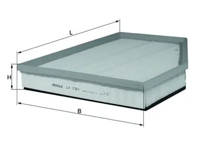 BEHR MAHLE  LX1261 Hava Filtresi Bmw N47 M47 M57 E60 E61 E63 E64 13717793647 A141229 PA3352 LX1261 V200815 CA10663 4125AP E727L A2308 WA9610
