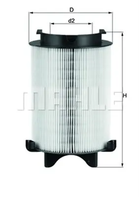 BEHR MAHLE  LX1566 Hava Filtresi Caddy Iii-Passat-Golf V-Jetta Iii-To... 1F0129620 AK3704 AK370 1987429405 C14130 PA2120 LX1566 AR6075 X1522466 3C0129620