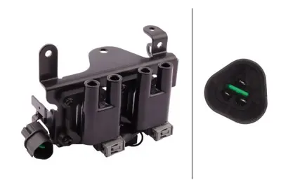 HELLA  5DA358168001 Ateşleme Bobini Hyundai Getz-Kia Picanto 14v 3-Kut... 2730102100 V52700006 H536I05K 155118 ZS480 48315 78H13 8010491 IIS308 880203A