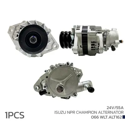 İthal 066WLT.ALT162 Alternatör 24v 55a Isuzu Npr Champion 8972416271 LRA03734 LR250511 LR250516B CGB15510 8971443921 LR250510C CGB1551 136801050 8973515721