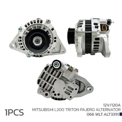 İthal 066WLT.ALT3391 Alternatör 12v 120a Mitsubish L200 Triton Pajero 1800A008 A003TG3391ZT ADC411112 ALC304 2C304 N5115087 285950 A3TG3391ZT A3TG3391 A003TG3391