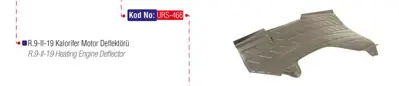 İthal 466 Kalorifer Üst Plastiği (Muhafaza) R9-R11 (Motor De... 7700691466