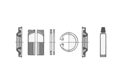 İthal 90775 Subap Lastiği (Sl-124) Doblo Multijet-Croma 19 (6x... 71739347 P7677100 76771 90537241 642501 703426400 K05184168AB 19034072 12051545 12016586