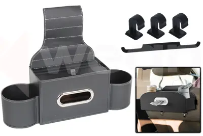 İthal AC01-024 Araç İçi Koltuk Arkasi Organizeri(Siyah) AKSESUAR