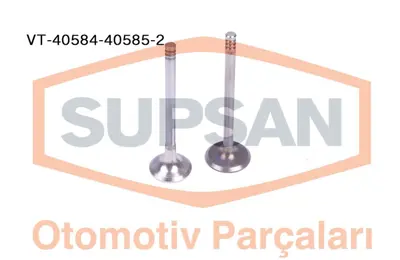 SUPSAN VT-40584-40585- Supap Takim Bmw 5.25i E34 24v (1989 -1995) (Eng. M... 11341722908 V91410 11359 VL098400 81VE30574000 R4692S IV1359 2513INTERVALVES 2513 2513002