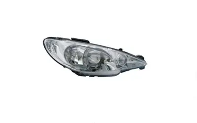 TYC  PEJ1026013 (20-6155-C5-2b) P.206 Ön Far El.Motorlu Rh.02-05 6205S9 55070148 43052 11223724 55072024 55070152A1 R5504RIE4T 206155052 4028964 LPQ011