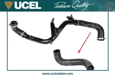 ÜÇEL 21177 Turbo Intercoll Hortumu ( Metal Boru Haric) Focus ... 1672189 6M516C646GC 6M516C646B 528731 86785 31273520 T409796 90610 9796 13129