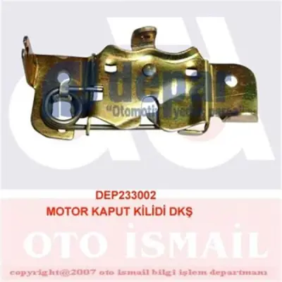 DEPAR 3002 Motor Kaput Kilidi Dkş 3000951306 623312700 821463