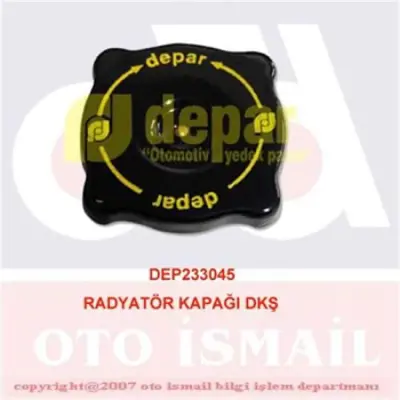 DEPAR 3045 Radyatör Kapaği M131 Dkş Üniversal R66149 4256223 3607 4256227 21011304010 86101 R66143 233601 1304010 E8TH8100BA