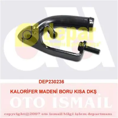 DEPAR 0236 Kalorifer Madeni Boru Kisa Dkş 4383102