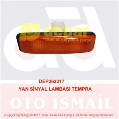 DEPAR 3217 Yan Sinyal Lambasi Tempra 7672085 2BB034600601 12657 34600601 15056000 714034600601