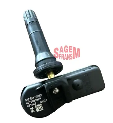 SAGEM 50289 Lastık Basınc Sensoru Clıo4 Symbol-Thalıa-Captur Duster-Lodgy-Logan-Sandero-Master F2GT1A180CD 2N0907251A 13348393 3290853108 1612477080 A0035400217 407009322R 36106856227;36106790 52933D9100 4D0907275