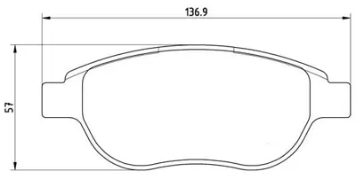 İthal 380-0 Ana Yatak Std  1600 (161073) 380-0