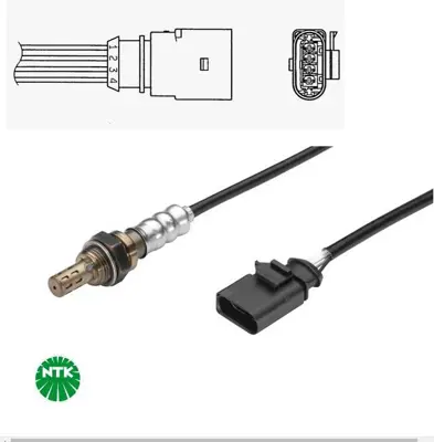 NGK OZA510-V12 (0051) Oksijen Sensörü Passat 05-10 1,6 Bsf 