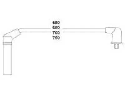 HELLUX 3610 Buji Kablosu Corolla 92-98 1,6enj./Avensis 