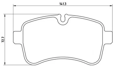 İthal 4092 Arka Balata Iveco Dailly Iv 06-/Dailly V 11-/Tüm Modeller 06- 