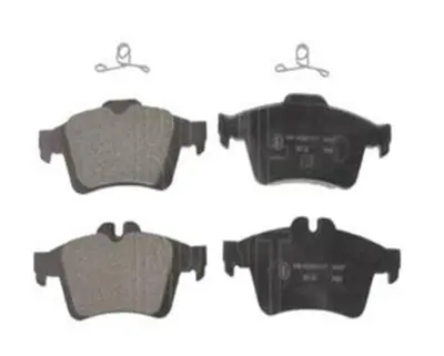 İthal 3853/1 Arka Balata Laguna Iii 07-/Vectra C 02-/C5 08-/S40 05-/Jaguar/Focus Ii-Cmax 03-/Connect 02- Segmanli 