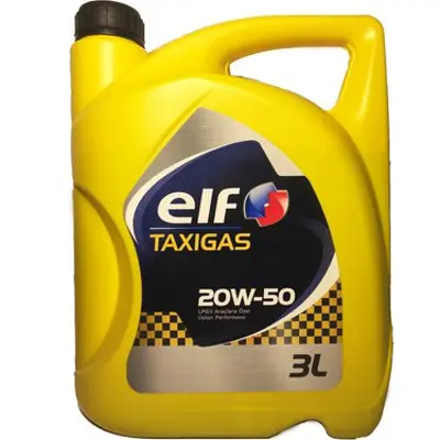 ELF 221288 Motor Yagi Taxigas 20w50 3lt   (5) Eski Kod 197796 