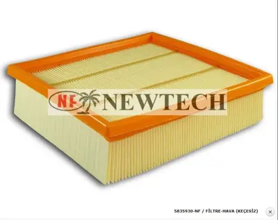 NEWTECH NEW-5835930-NF Hava Filtresi Doblo 10-/Linea 07-/Punto 05-/Mito 08-/Combo 12-/Corsa D 10-/1,2-1,3-1,6-1,7d 
