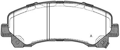 İthal 4124 Ön Balata Isuzu D-Max 10- 4x2-4x4/D-Max 12-17 2.5 