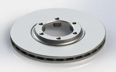 YAVUZSAN 25082 Ön Fren Diski  Mitsubishi L 200  All Models  87-96 Havali 