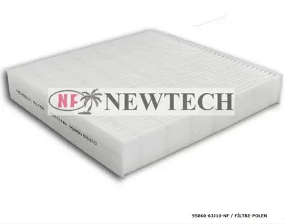NEWTECH J95860-63J10 Polen Filtresi Swift 05-11/Swift 10-/Sx4 06-12 Macar/Terios 97- 1.3/Sedici-Terios 06- 1.5/Jazz 02- 